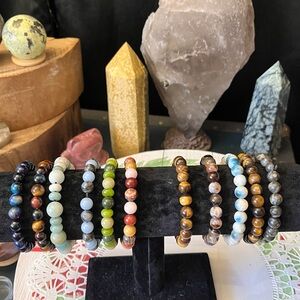 Elegant Multicolor Beaded Bracelet - Sold Separately